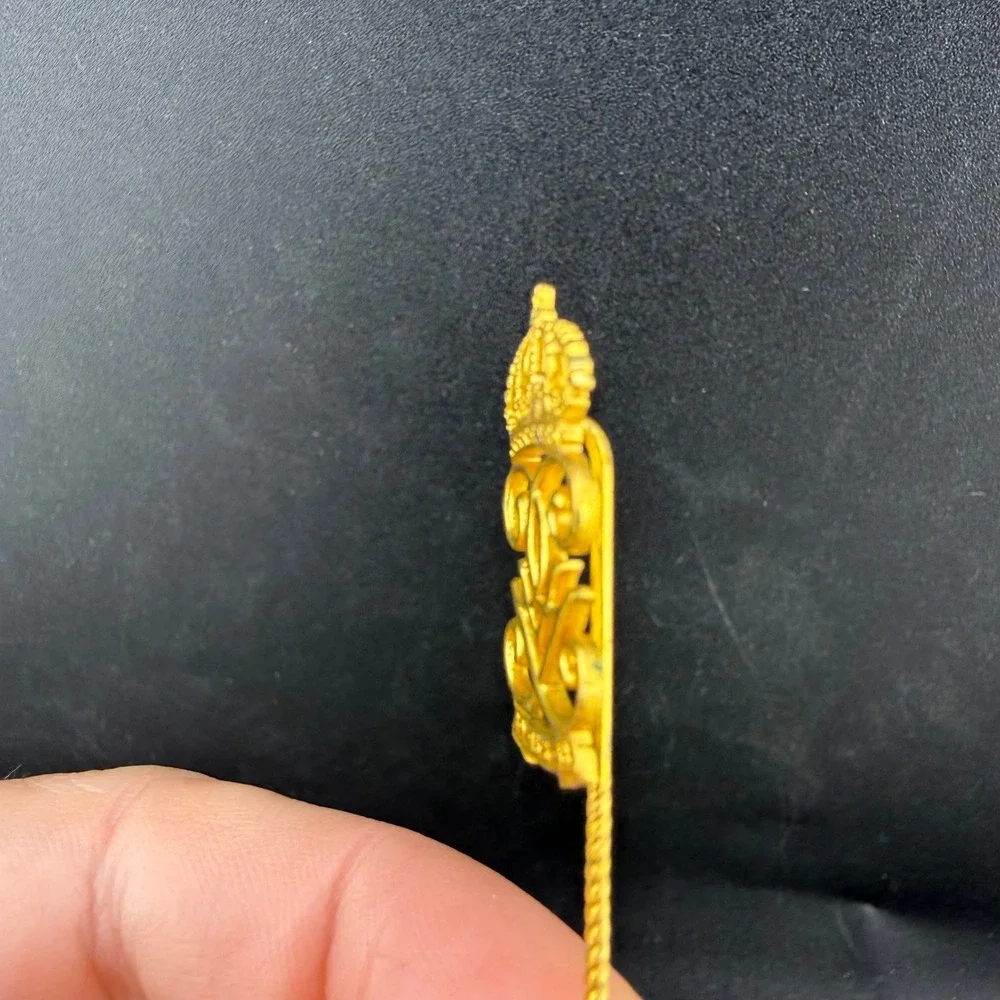 Vintage Sporrong & Co Stick Pin Heraldic  Crown Monogram Dated 1938